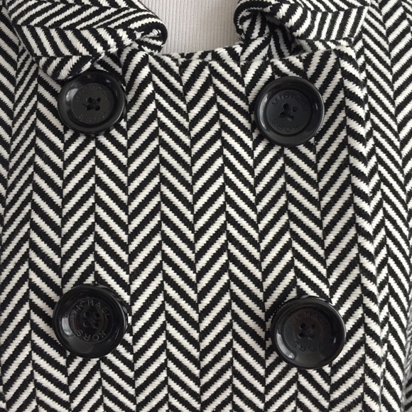 MICHAEL Michael Kors herringbone swing jacket - Picture 2 of 7